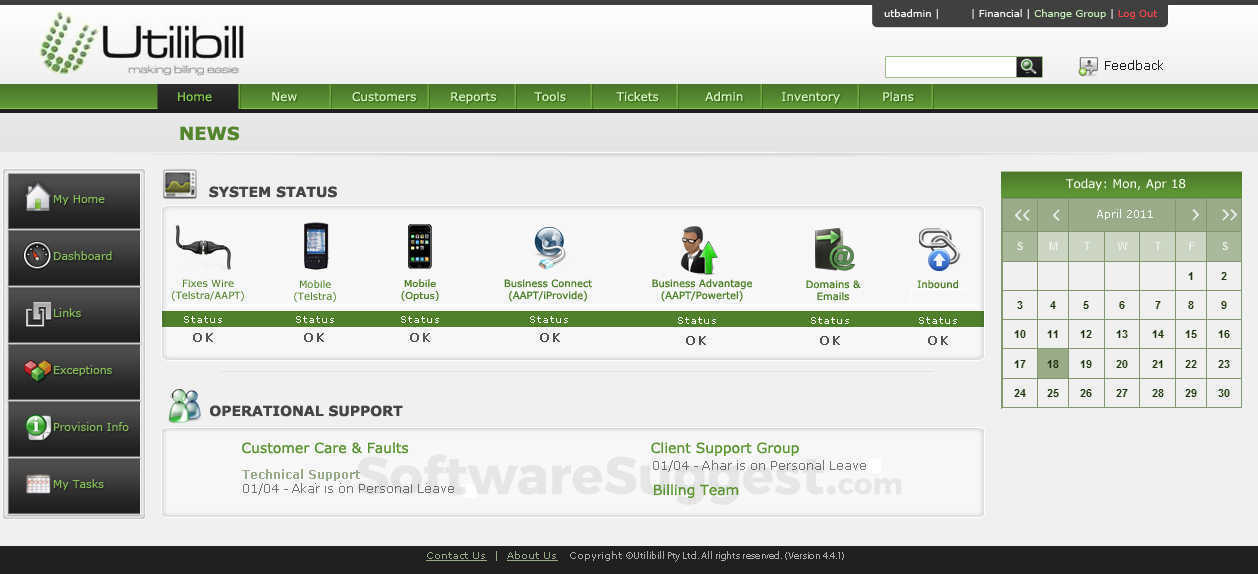 Utilibill Screenshot1